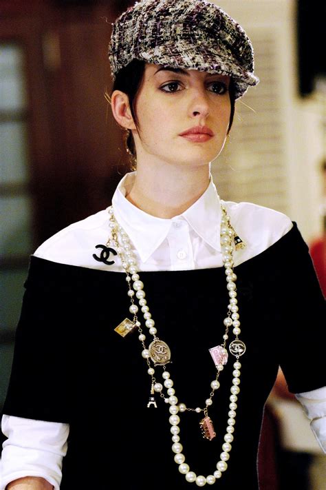 chanel jacket devil wears prada|devil wears Prada Chanel necklace.